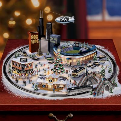 Chicago White Sox Baseball Fever Village Collection - MLB Christmas Home Decor