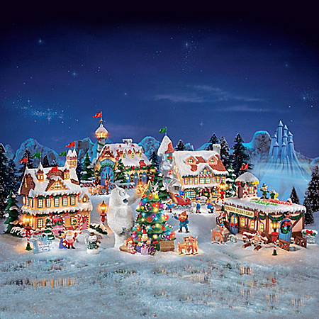 Rudolph The Red-Nosed Reindeer Christmas Town Village Collection