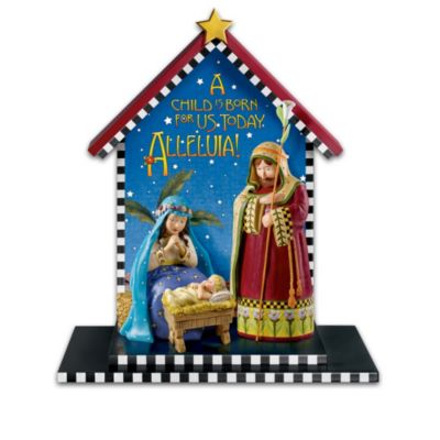 Mary Engelbreit All Is Breit Nativity Scene Figurine Collection