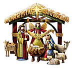Debbie Mumm Peace On Earth Nativity Figurine Collection