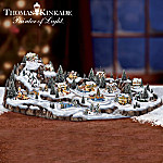 Thomas Kinkade Tiny Tidings Christmas Village Collection