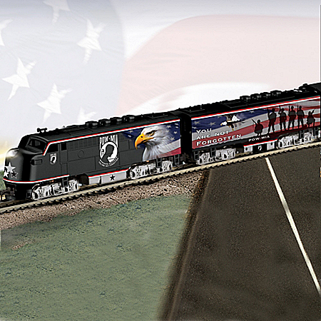 American Prisoners Of War POW MIA Express Train Collection