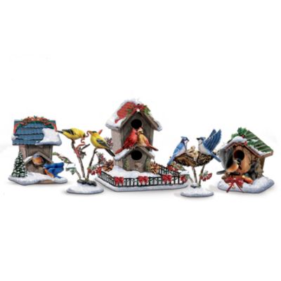 Songbirds Holiday Motion-Activated Musical Figurine Collection