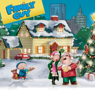 Family Guy Sweet Christmas Illuminated Village Collection