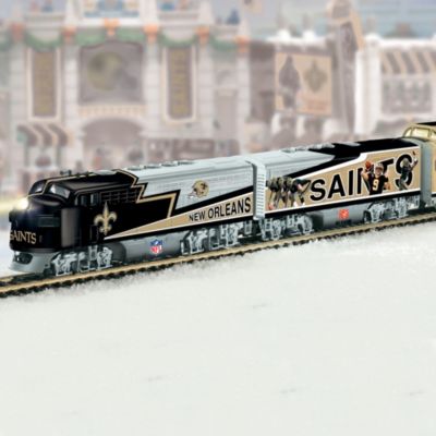 Baltimore Ravens Express NFL HO-Scale Electric Train Collection Featuring  Team Logo & Colors With 14-Piece Track Set