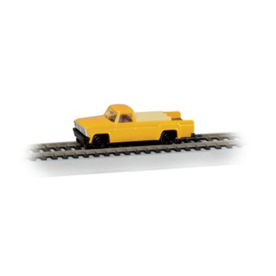 From humble beginnings, the railroads grew to have over 375,000 miles of track, serving an ever-growing nation. To take care of every inch, specially designed vehicles were made to travel the rails and get the job done. Now you can bring home a tribute to these all-important engines with this impressive railroad maintenance vehicle collection. Beginning with Issue One, Pick-Up Truck. Soon, you will receive Issue Two, Step Van, Issue Three, '50s 4x4, and Issue Four, Bus that complete your railroad maintenance vehicles, each issue arrive separately.???  Each of the fine heirloom-quality Bachmann Industries railroad accessories in your collection is compatible with any HO-scale train, and is available exclusively from Hawthorne Village, A Bradford Exchange Company. Precision scaled and authentically detailed, each diecast vehicle is fully motorized and ready to roll down your tracks, adding new realism to your existing train display. This is a must-have collection for any train collector and you won't find a finer value anywhere. Order now!