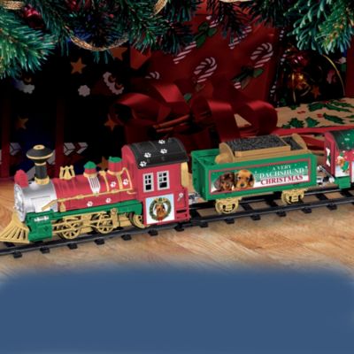 A Very Dachshund Christmas Train Collection