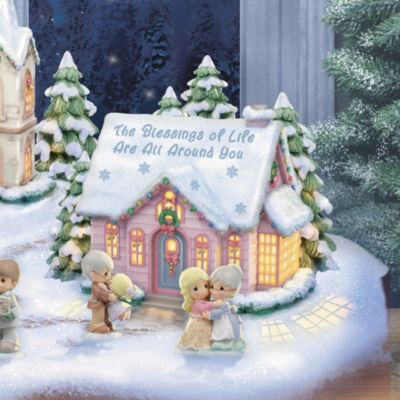 Precious Moments Thoughts Of Christmas Village Collection