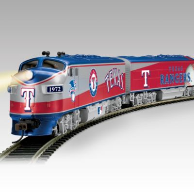Texas Rangers Express Electric Train Collection