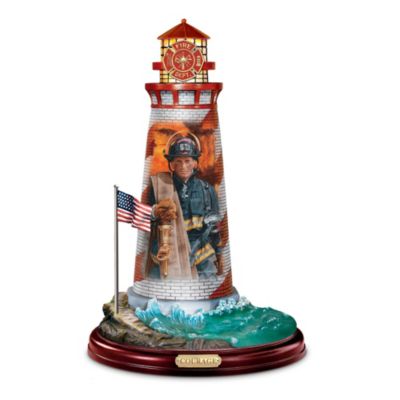 Firefighter's Lighthouse Sculpture Collection