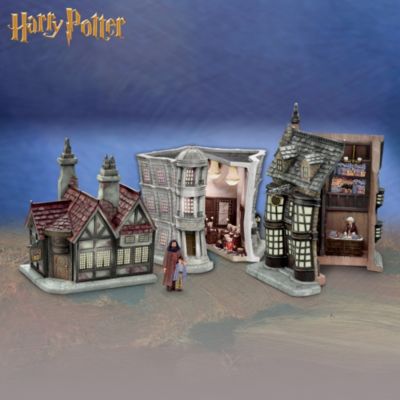 Harry Potter Diagon Alley Hidden Magic Village Collection