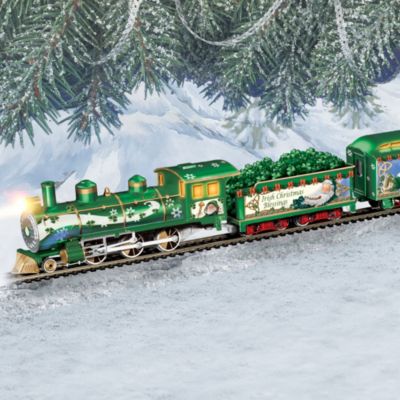 Irish Christmas Blessings To You Train Collection