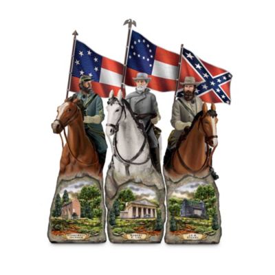 Generals Of Confederacy Sculpture Collection