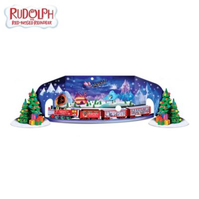 Rudolph's Black Light Express Train Collection
