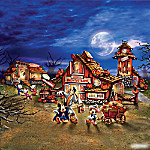 Buy Disney Halloween Harvest Lighted Village Collection