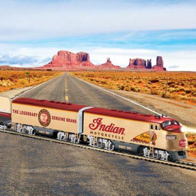 Buy Indian Motorcycle Express Collectible HO-Scale Electric Train Collection