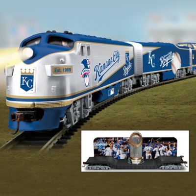 Buy Kansas City Royals World Series Champions Electric Train Collection