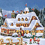 Buy Thomas Kinkade Handcrafted North Pole Village Collection