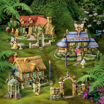 Buy Thomas Kinkade Fairy Garden Village Collection