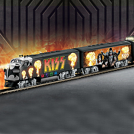 KISS Rock ‘N Roll Express Diesel Train Collection