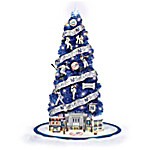 Buy New York Yankees MLB Illuminated Christmas Tree Collection