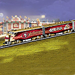 Buy San Francisco 49ers Express NFL Electric Train Collection