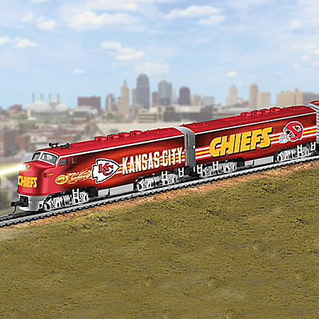 Chiefs Train Collection With Super Bowl LIV Champions Car