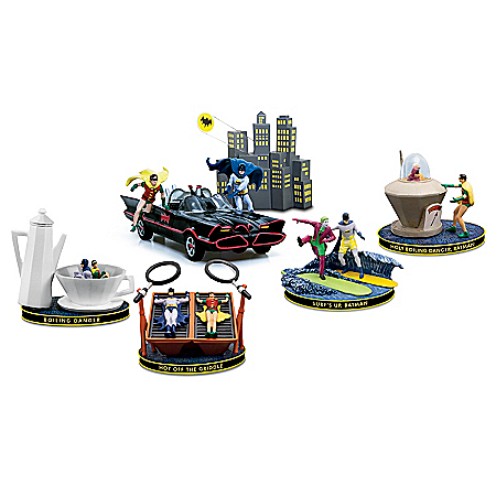 The Adventures Of BATMAN & ROBIN Handcrafted Figurine Collection
