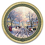 Buy Thomas Kinkade Cherished Christmas Memories Plate Collection