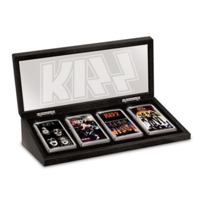 kiss lighter case zippo display