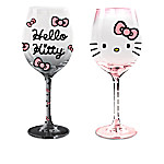 Buy Hello Kitty Triple-Fired Wine Glass Collection