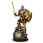 Buy The Lord's Strength Religious Knight Cold-Cast Bronze Sculpture Collection With Challenge Coins