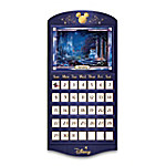 Buy Thomas Kinkade Magical Seasons Of Disney Illuminated Stained Glass Perpetual Calendar Collection