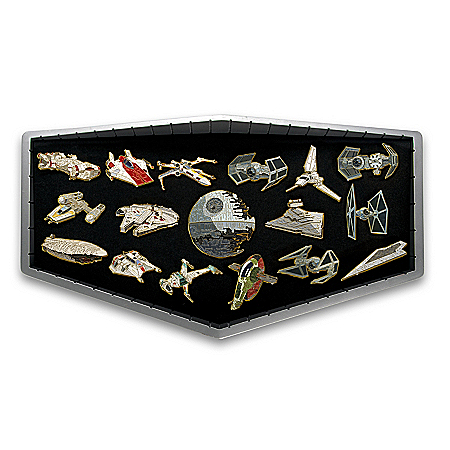 STAR WARS Galactic Pin With Collector Certificate Collection