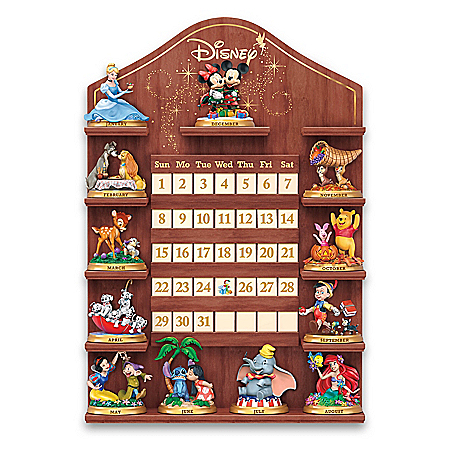 Disney Magical Moments Perpetual Calendar With Display