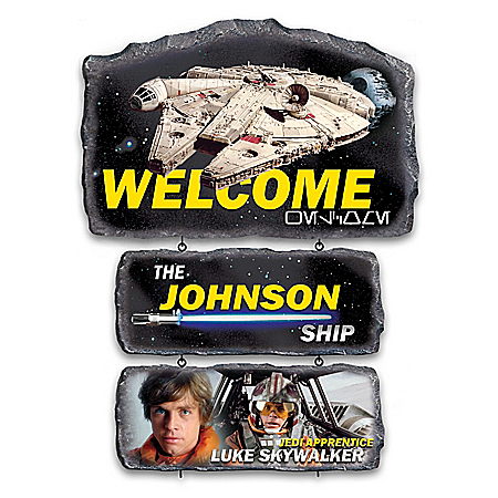 STAR WARS Personalized Welcome Sign Collection