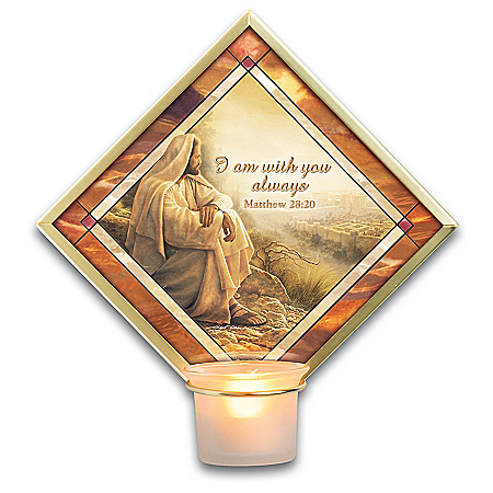 Prayers Of Light Stained Glass Votive Wall Decor Collection