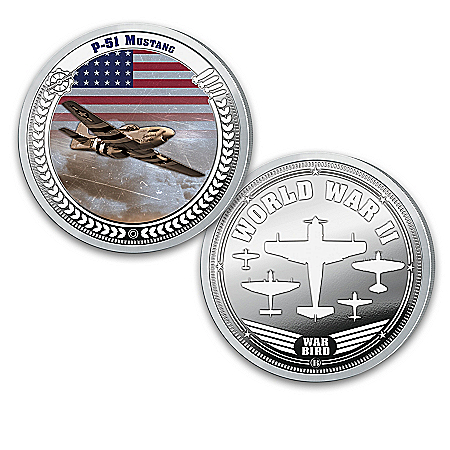 The Greatest WWII Fighter Planes Proof Coin Collection
