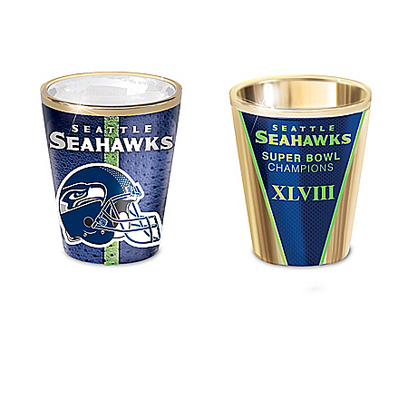 NFL Seattle Seahawks Shot Glass Collection