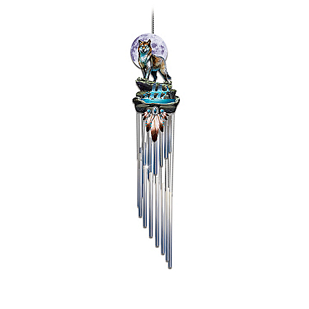 Al Agnew Call Of The Wild Light-Up Wind Chime Collection