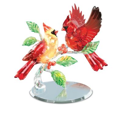 Facets Of Nature Crystal Songbird Figurine Collection