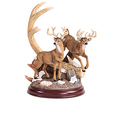 Pristine Wilderness Deer Sculpture Collection
