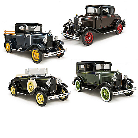 1:18-Scale 1931 Ford Caravan Model A Diecast Car Collection