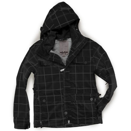 Snooky Plaid Shell Jacket