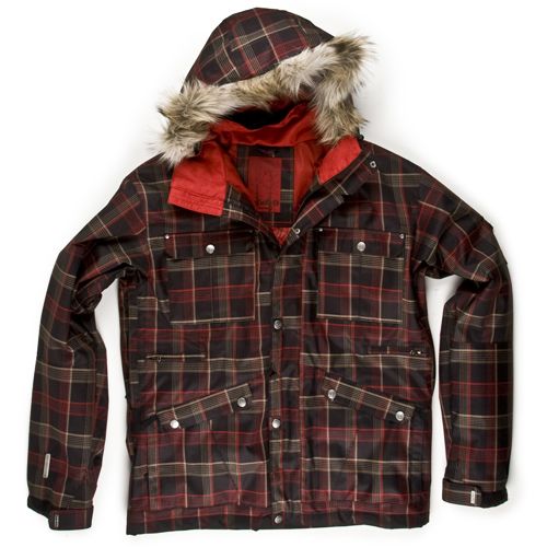 Station Plaid Insulated Jacket