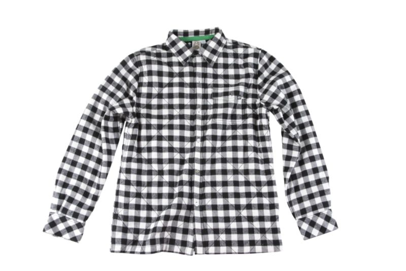 Quilted Flannel Shirt Jacket