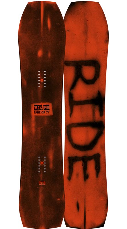 Warpig All Mountain Freestyle Snowboard Large