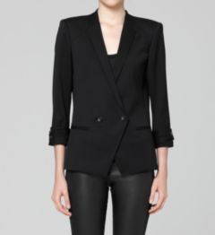 SMOKING WOOL BLAZER