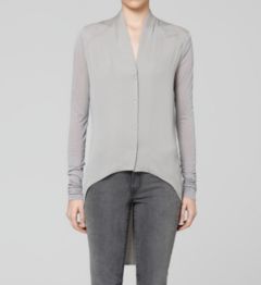 MODE SILK BUTTON DOWN TOP