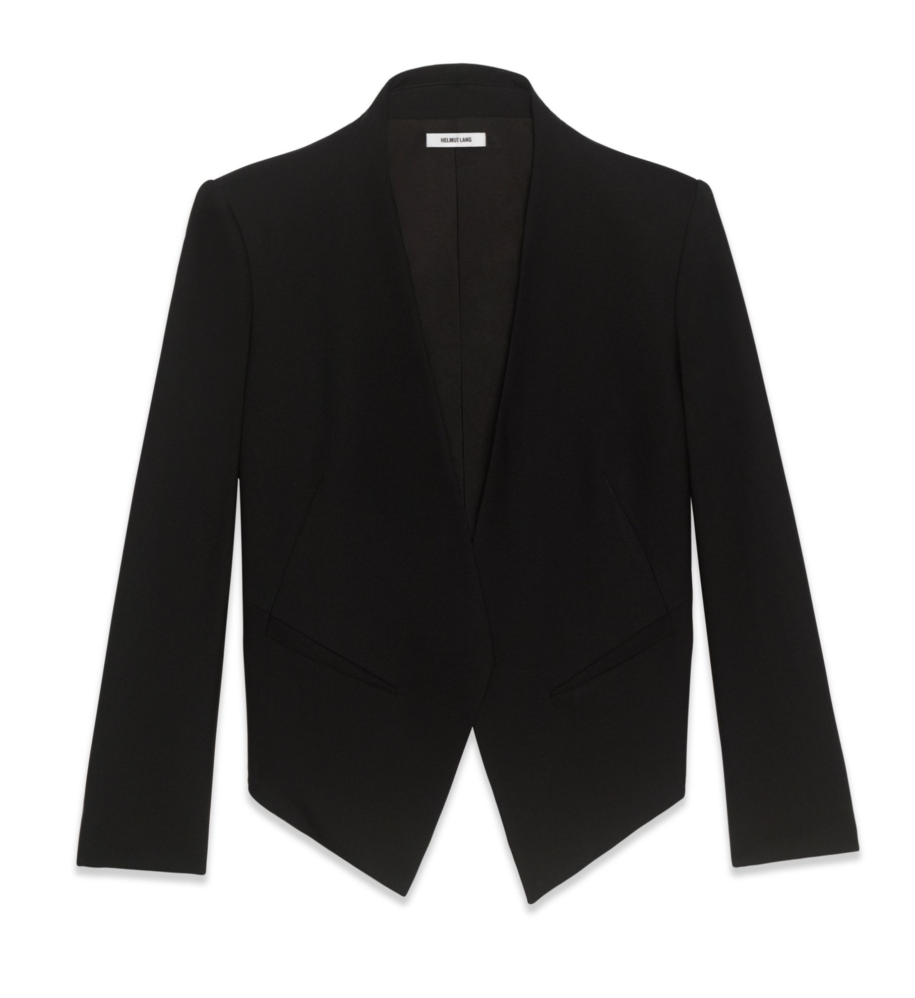 SMOKING WOOL TUXEDO BLAZER